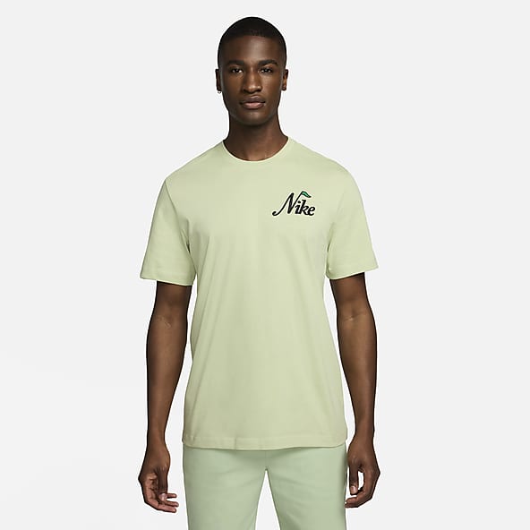 Nike men's green t shirt shop